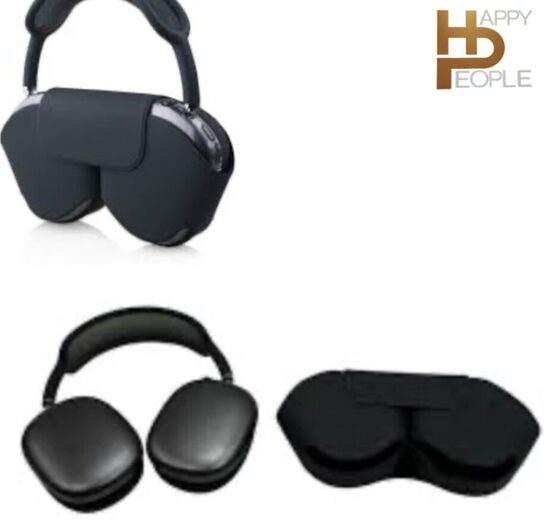 Belaidės Bluetooth ryšio garsą slopinančios ausinės su dėklu, juodos